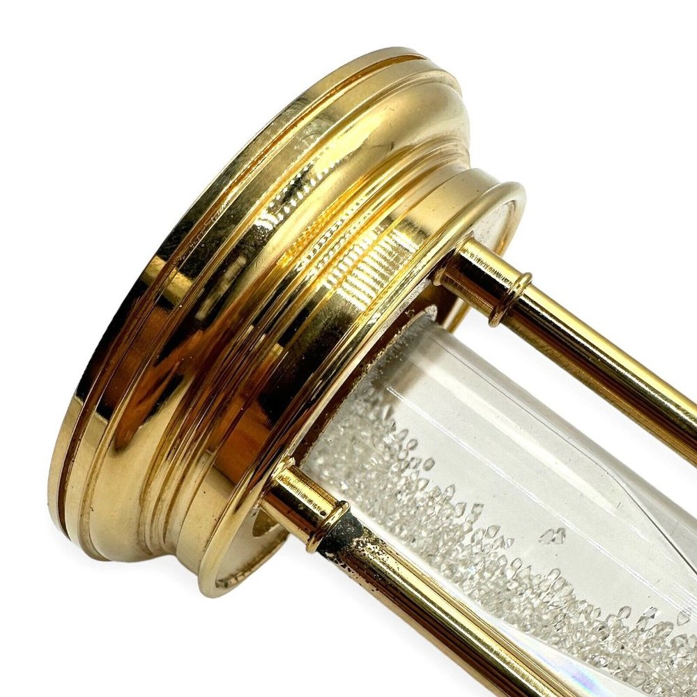 Authentic! De Beers Limited Edition Millennium 2000 Diamond Brass Hourglass - Picture 4 of 11